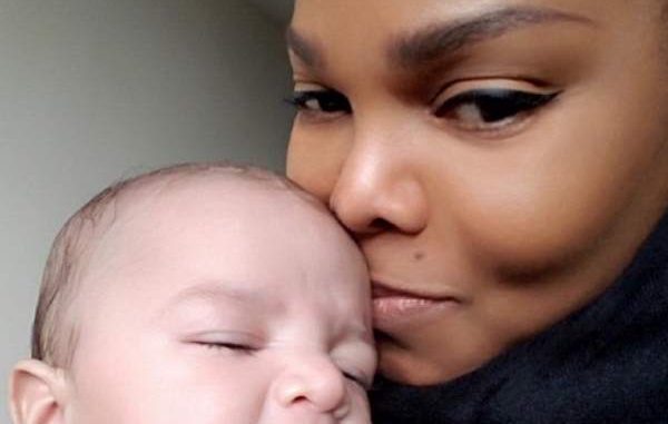 Janet Jackson y su bebé Eissa