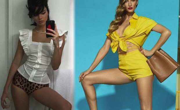 Kendall Jenner - Gisele Bündchen Fotos: Redes sociales