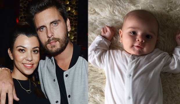 Kourtney Kardashian y Scott Disick - Bebé Reign