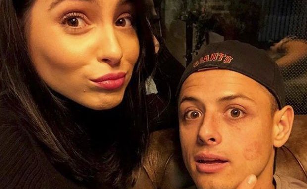 Andrea Duro y Javier Hernández