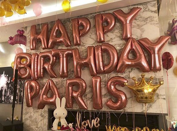 Feliz Cumpleaños Paris