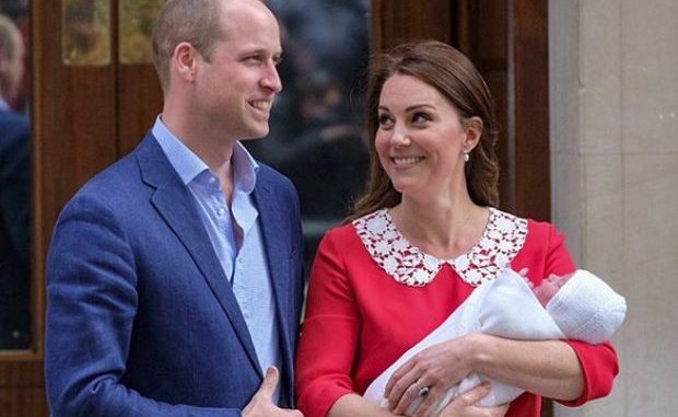Kate Middleton y su nuevo bebé