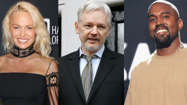 Pamela Anderson pide a Kanye West que ayude a Julian 