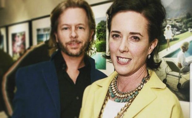 David Spade y su cuñada Kate Spade