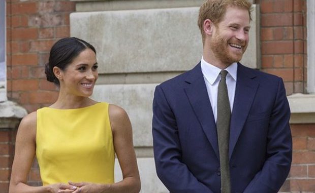 Meghan Markle y el príncipe Harry