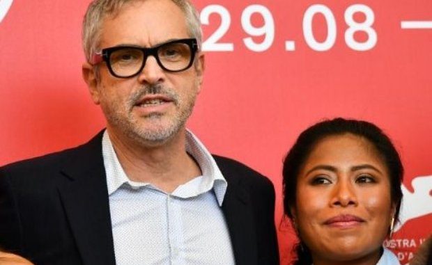 Alfonso Cuarón y Yalitzia Aparicio
