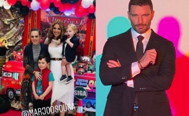 Julián Gil ausente en cumpleaños de Matías