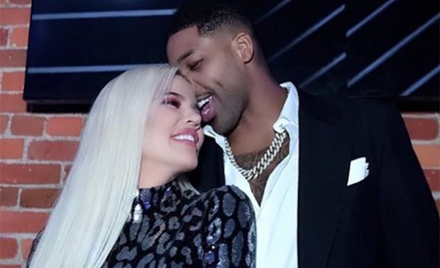 Khloe Kardashian y Tristan Thompson en Año Nuevo