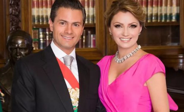 Enrique Peña Nieto y Angélica Rivera
