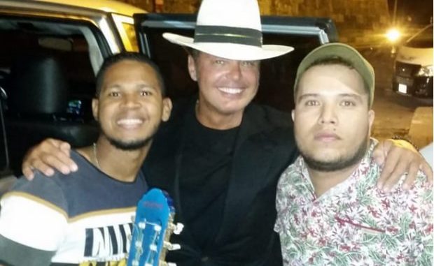 Luis Miguel con Mc Caribeño Foto: Instagram