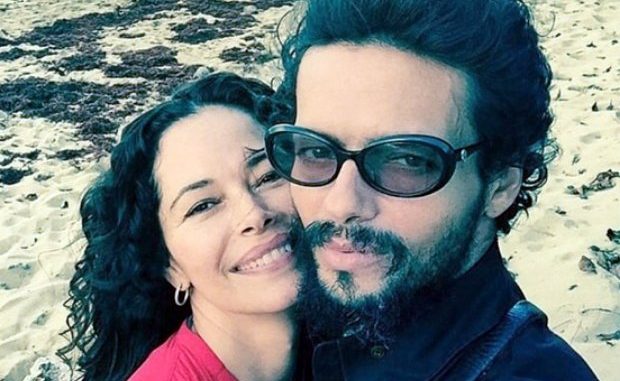 Draco Rosa y Ángela Alvarado