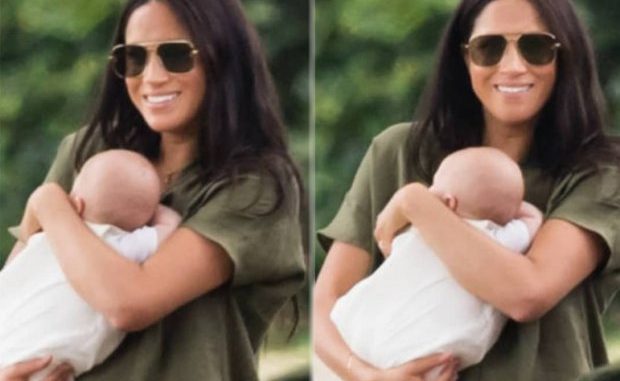 Meghan Markle y su bebé Archie