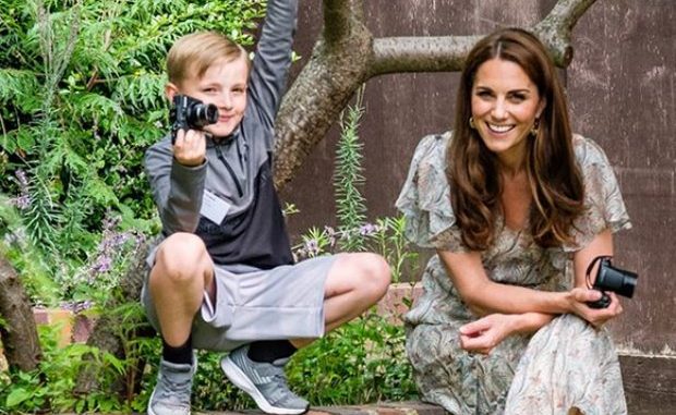 Píncipe Louis, Kate Middleton