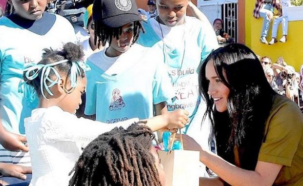 Meghan Markle en Sudáfrica