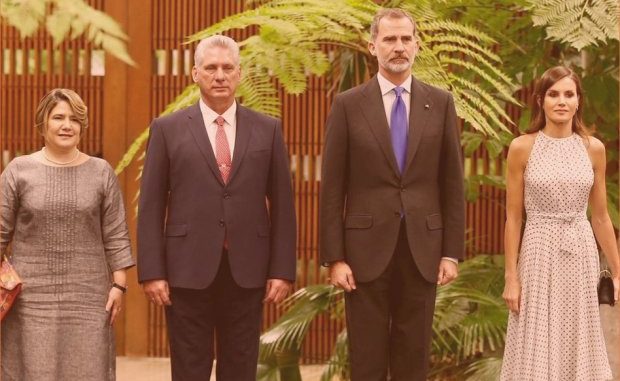 Reyes de España en Cuba