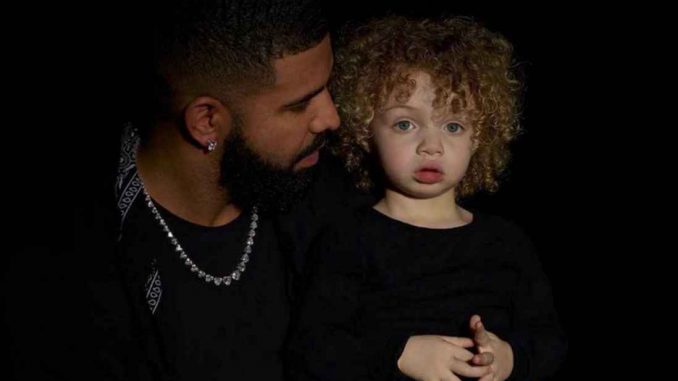 Drake y su pequeño hijo Adonis