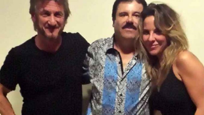 Sean Penn y Kate del Castillo visitando a El Chapo Guzmán