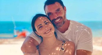 Novia de Julián Gil dice que hay que «vivir el momento»