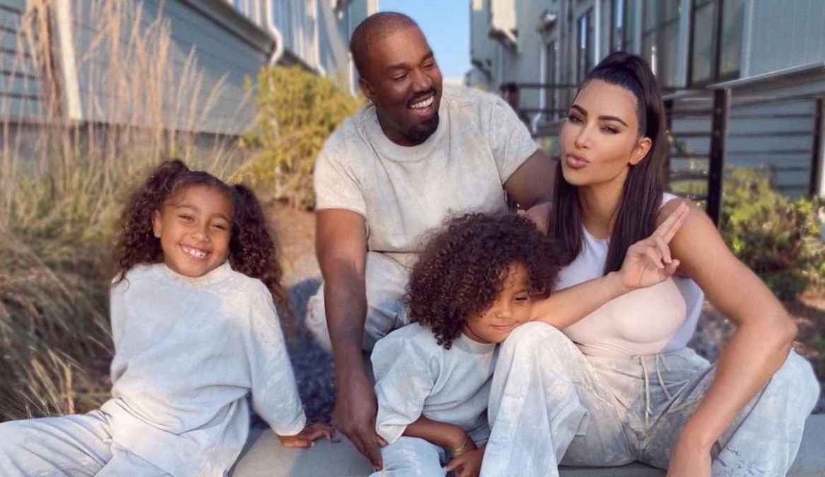 Kim Kardashian settles down with Kanye West