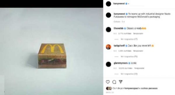 Kanye West, McDonald's