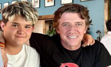 Andres Nicolás con su padre Colate