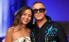 Ivet Playá con Alejandro Sanz