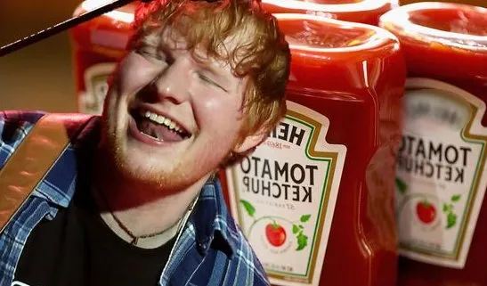 Ed Sheeran Está Obsesionado Con La Salsa Ketchup