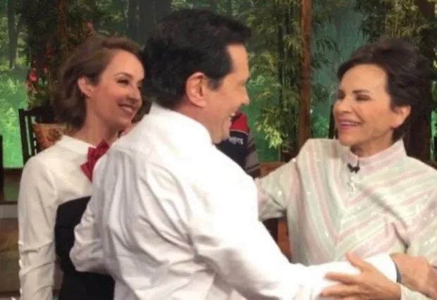 Juan José Origel Y Paty Chapoy Se Reencuentran