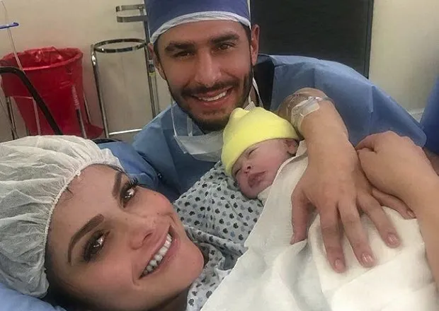 Marisol González Rafa Márquez Lugo Y Su Bebé Luciana
