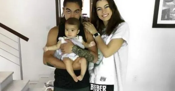 Natália Subtil Con Sérgio Mayer Mori Y Su Hija Mila