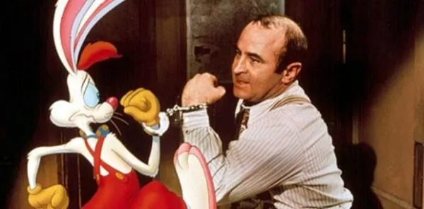 Bob Hoskins En Quien Engañó A Roger Rabbit
