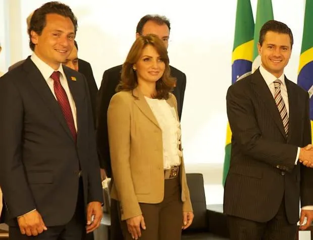 Emilio Lozoya Austin Angélica Rivera Enrique PEña Nieto