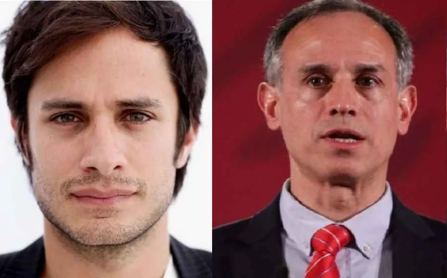 Gael Garcia Bernal Hugo López Gatell