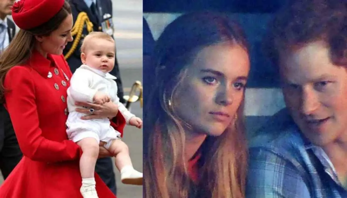 Kate Middleton Y Su Hijo George Cressida Bonas Príncipe Harry