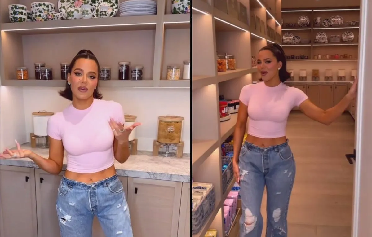 La despensa de Khloe Kardashian