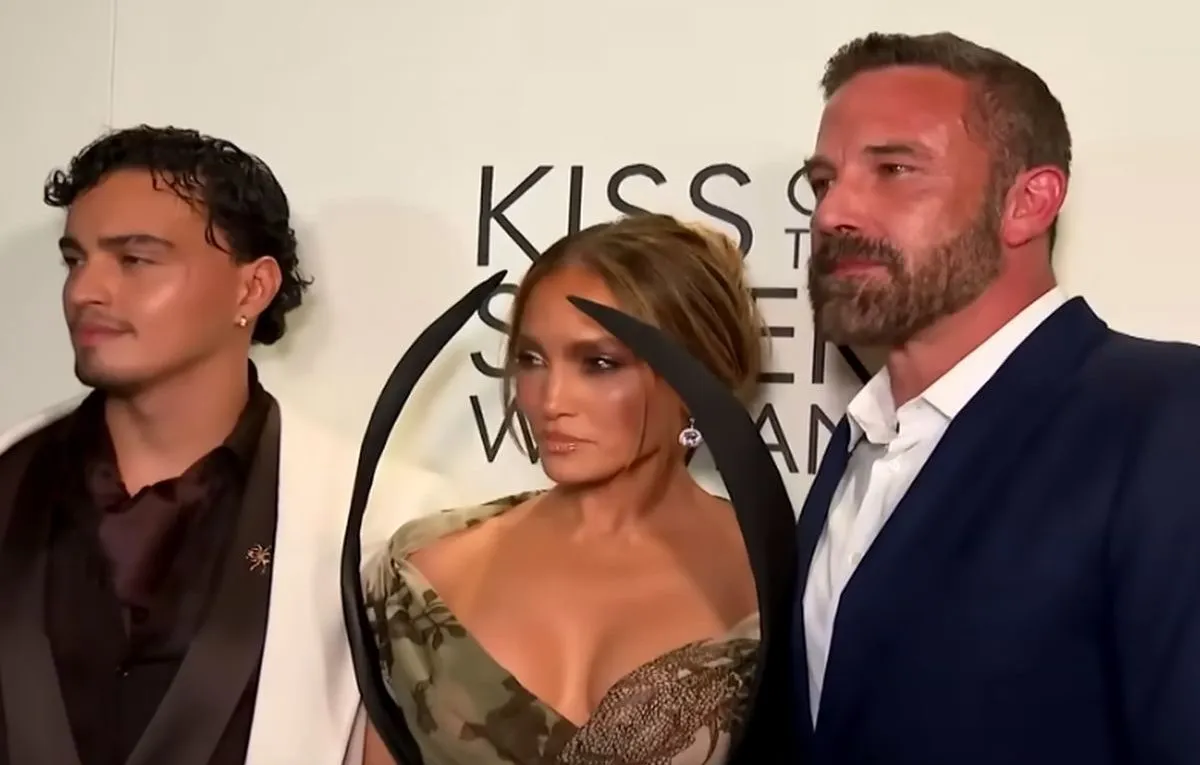 J-Lo y Ben en la Alfombra Roja