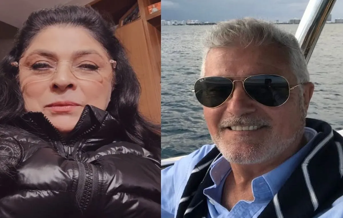 Victoria Ruffo, Saúl Lisazo