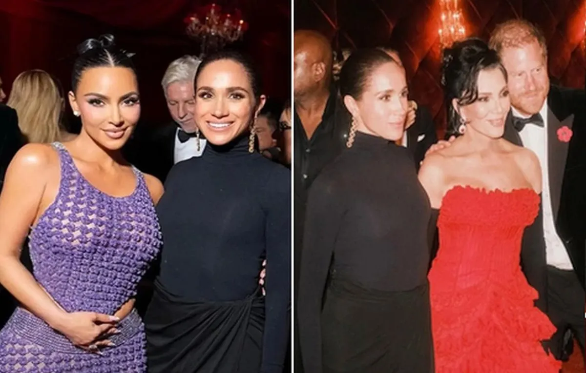 Meghan Markle en el cumple de Kris Jenner