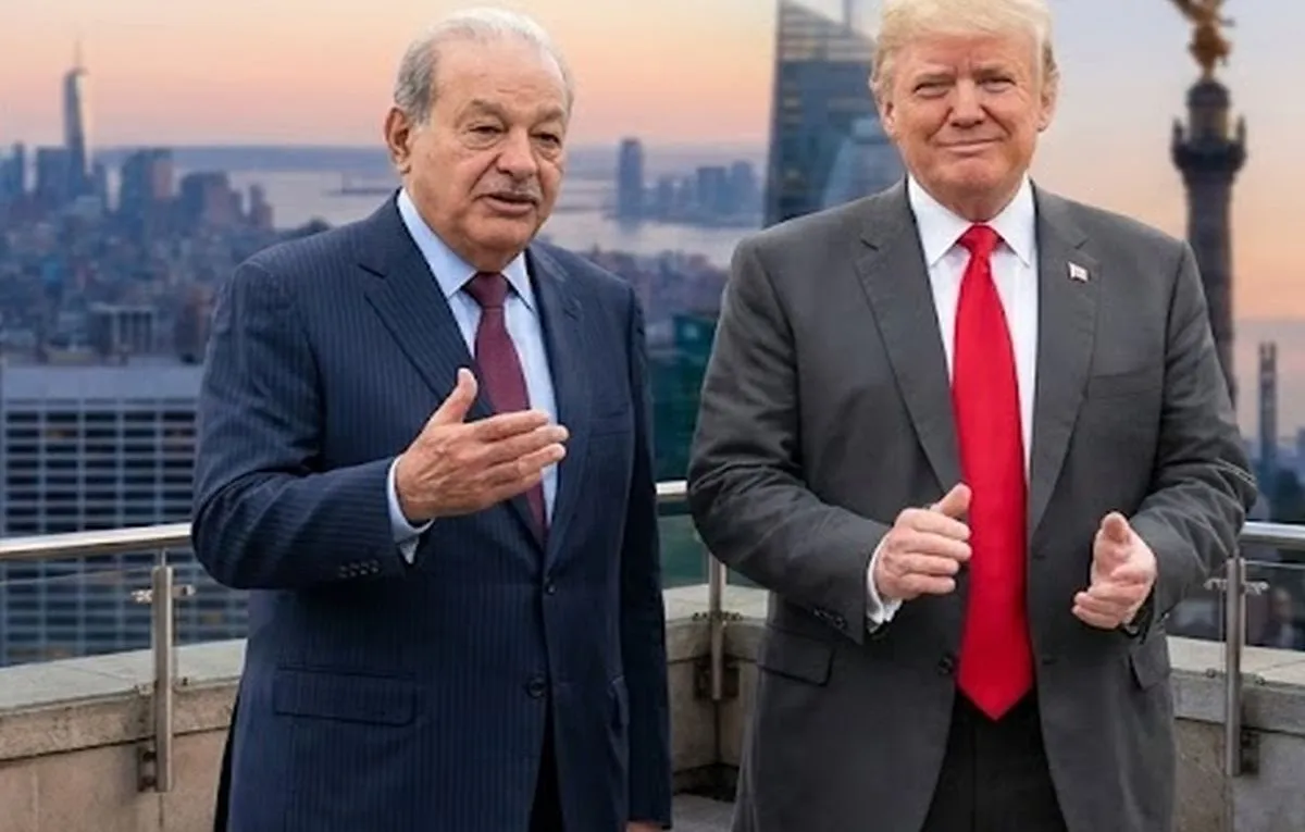 Carlos Slim, Donald Trump