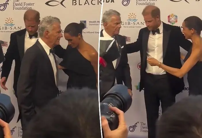 Meghan Markle, Harry, David Foster