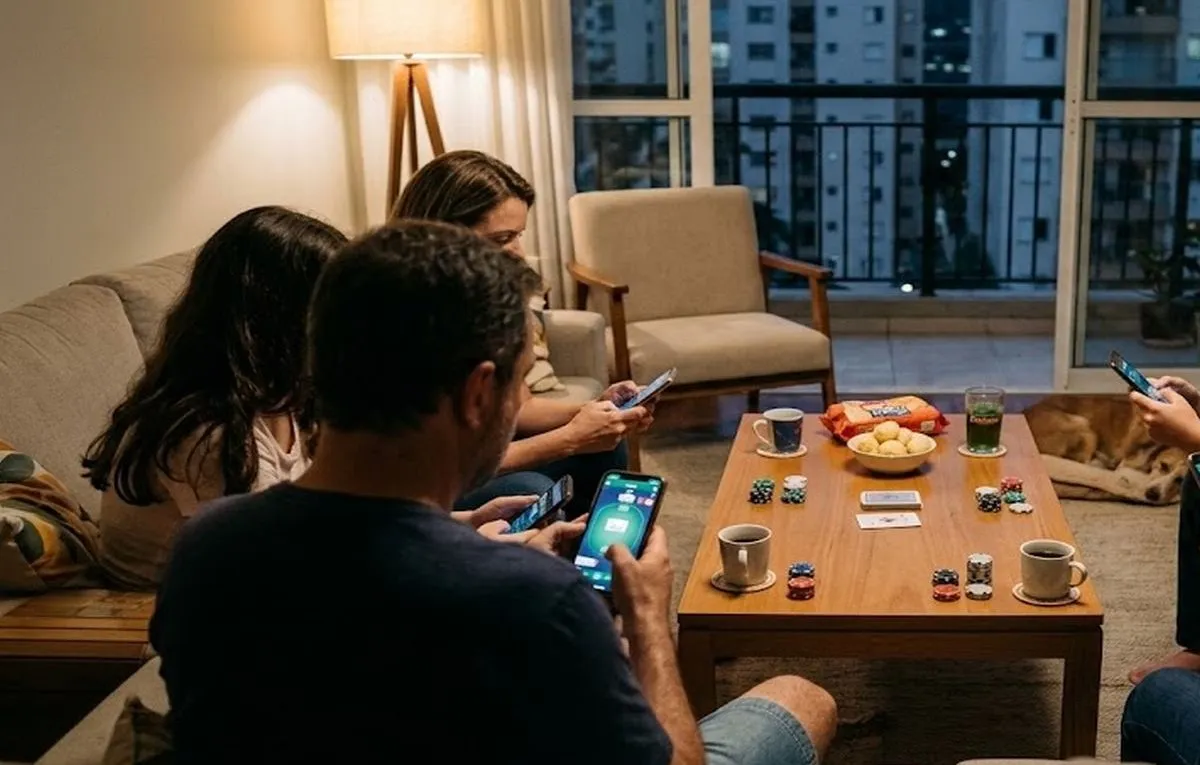 Jugar poker desde la casa